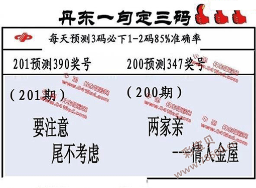 3d2021201期丹东全图一句定三码晚秋和值图谜