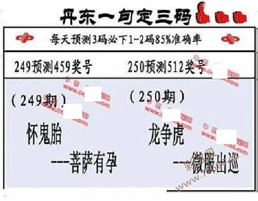 3d2022250期丹东全图一句定三码 晚秋和值图谜_3d字谜_彩宝贝