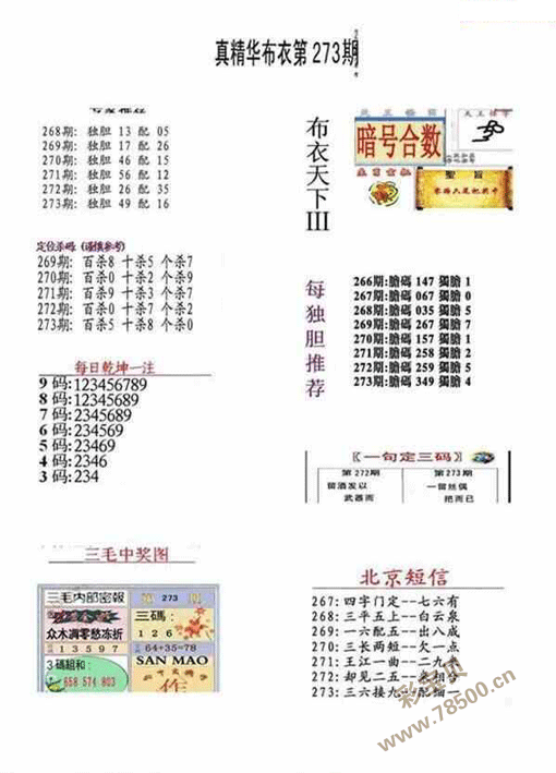 今日3d布衣怪字图谜图片