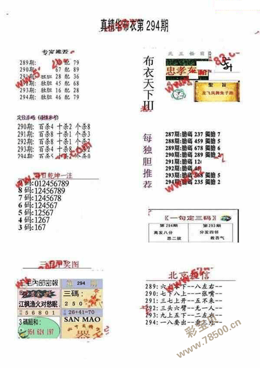 3D精华布衣4合一正版图片