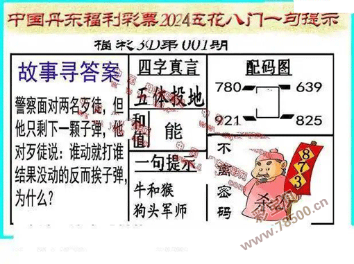 3d2023352期丹東全圖一句定三碼晚秋和值圖謎